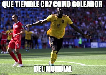 Los memes de la goleada de Bélgica a Túnez