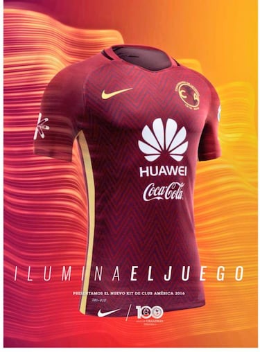 América con nueva playera para celebrar los 50 años del Azteca