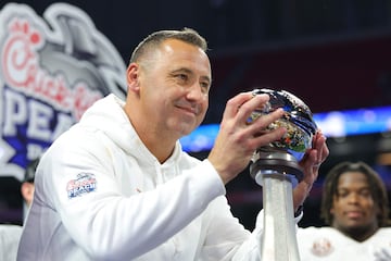 Head coach Steve Sarkisian of the Texas Longhorns 