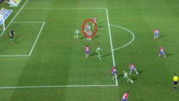 Otro error de Gil Manzano: anuló un gol legal de Víctor Rodríguez