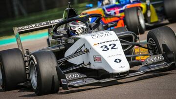 32 Vidales David (esp), JD Motorsport, Formula Renault Eurocup, action during the 2nd round of the 2020 Formula Renault Eurocup on the Autodromo Enzo e Dino Ferrari, from July 24 to 26, 2020, in Imola, Italy - Photo Francois Flamand / DPPI
 
 
 24/07/2020 ONLY FOR USE IN SPAIN