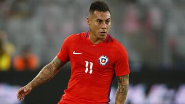 Vargas tiene en la Roja casi los mismos goles que en sus clubes