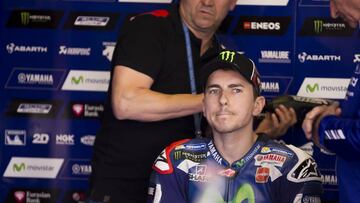 Lorenzo no está satisfecho con el cambio de trazado.