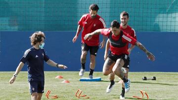 Osasuna trabaja con precaución en la pretemporada.