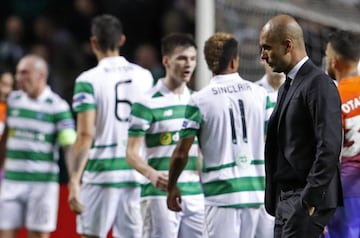 Manchester City manager, Pep Guardiola, heaped praise on the Scottish opposition after the match.