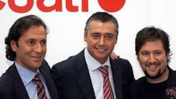 <b>MARACANÁ 05. </b>La experiencia de Michael Robinson, la frescura de Paco González y la gracia espontánea e irrepetible de Carlos Latre se darán cita en el programa deportivo.