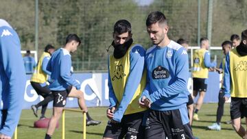 Villares y Lapeña serán laterales derechos improvisados.