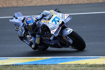 ?lex Mrquez durante el Gran Premio de Francia de MotoGP.