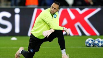 David Ospina, portero del Napoli de Italia