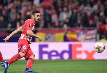 Koke marcó el 1-0.