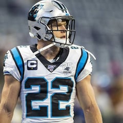 McCaffrey, histórico: llega a 1,000 yardas por tierra y aire
