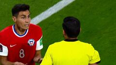 La amarilla que condicionó a Galdames ante Argentina