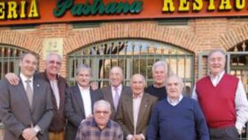<b>EXPERIENCIA. </b>De izquierda a derecha: Francisco, Benito, Salazar, Gallardo (agachado), Ortega, Felines, Gómez, Potele y Samper.