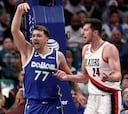 Doncic se recupera: cafeína, energizante y 42 puntos