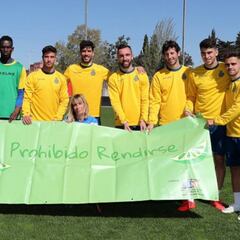 Prohibido rendirse: el Espanyol apoya la lucha vital de Elisabet