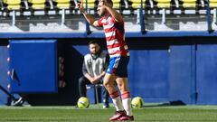 Weissman celebra su primer gol de rojiblanco.