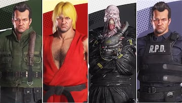 dead rising deluxe remaster trajes cosplays atuendos