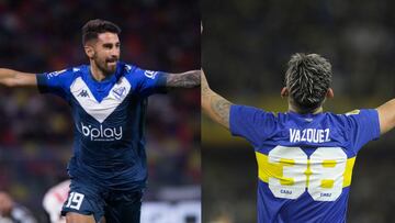 Formaciones de Vélez y Boca hoy: Liga Profesional
