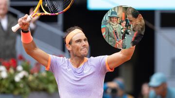 La inesperada conversaci車n entre Rafa Nadal y Froil芍n al terminar su partido