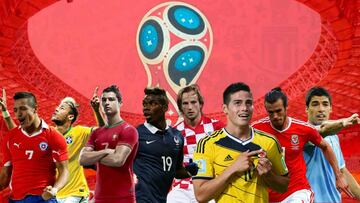 Estos son los partidos de clasificación para el Mundial de Rusia 2018 del parón liguero.