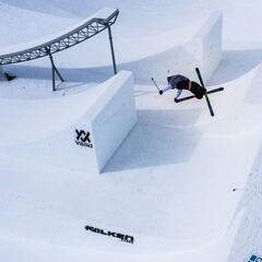 David Wise bate el récord de altura en el quarterpipe del Audi Nines 2019