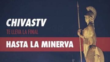 Chivas TV abrirá su señal en la Minerva y la Macroplaza