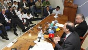 <strong>FORO.</strong> El presidente de Ética Madridista insistió en la necesidad de que haya elecciones, sin importar la fecha elegida para ello.