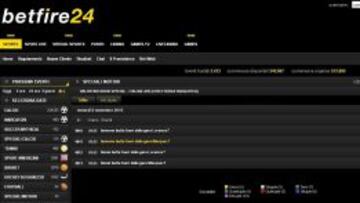 Imagen de la bochornosa apuesta.