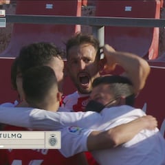El heroico gol de Stuani en el 95' en el Girona-Albacete