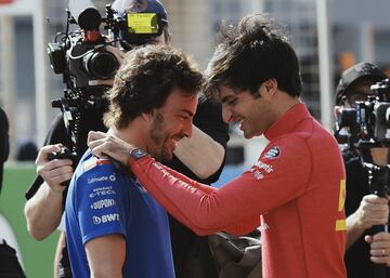 Fernando Alonso y Carlos Sainz.