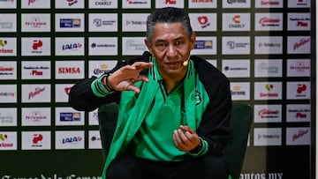Ignacio Ambriz during the official presentation of New head coach Santos team as part of Torneo Clausura 2024 Liga BBVA MX, at Auditorio Orlegui, February 13, 2024, in Torreon, Coahuila, Mexico.