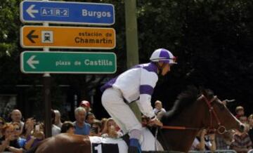 Las carreras de caballos regresan a la Castellana