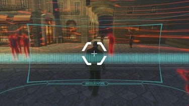 El combate en Frame City Killer