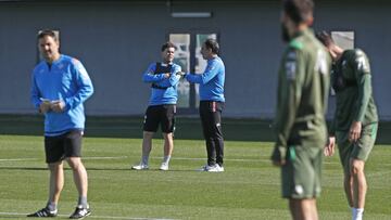 Torras, junto a Rubi.