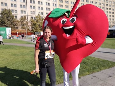 Vitalito, el corpóreo del programa "Elige vivir sano"