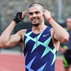 Hortelano reaparece con mejor marca personal en 300 metros