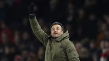Luis Enrique, el pasado martes.