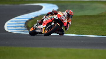 Marc Márquez en Australia.