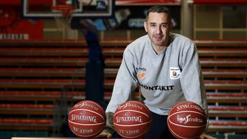 Jota Cuspinera, durante su etapa como entrenador del Montakit Fuenlabrada.