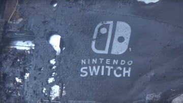 ¿Por qué esta Nintendo Switch quemada vale 1500 euros en eBay?