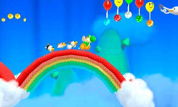 Captura de pantalla - Poochy &amp; Yoshi&#039;s Woolly World (3DS)