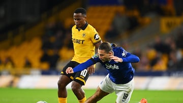 Wolverhampton, con Jhon Arias, vence a Everton en Carabao Cup.