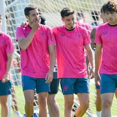 Serrano, Vencedor, Nico, Yuri, Yeray, Dani García, Berenguer y Sancet, descartes ante el Celtic