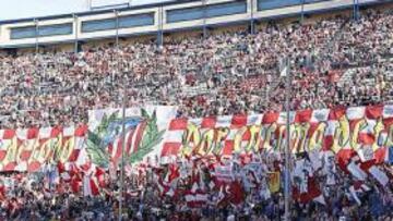 <b>GRAN AMBIENTE. </b>El Calderón registrará una gran entrada en el encuentro del domingo. La afición dará su apoyo incondicional al Cholo Simeone.