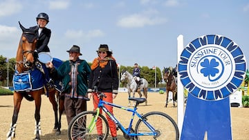 Antonio Blázquez Marín, en una entrega de trofeos del Andalucía Sunshine Tour.