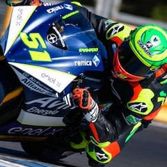 Granado, el más rápido en el primer día de MotoE en Jerez