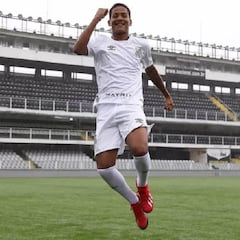 Ângelo, la joya de 15 años de Santos que ya trabaja con el equipo Sub-20