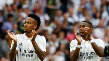 Milit?o y Alaba, tras el Real Madrid Barcelona (octubre de 2022).