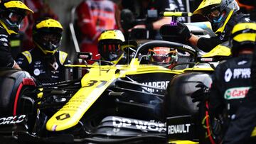 Esteban Ocon (Renault RS20). Portimao, Portugal. F1 2020. 