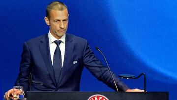 UEFA boss Aleksander Ceferin.